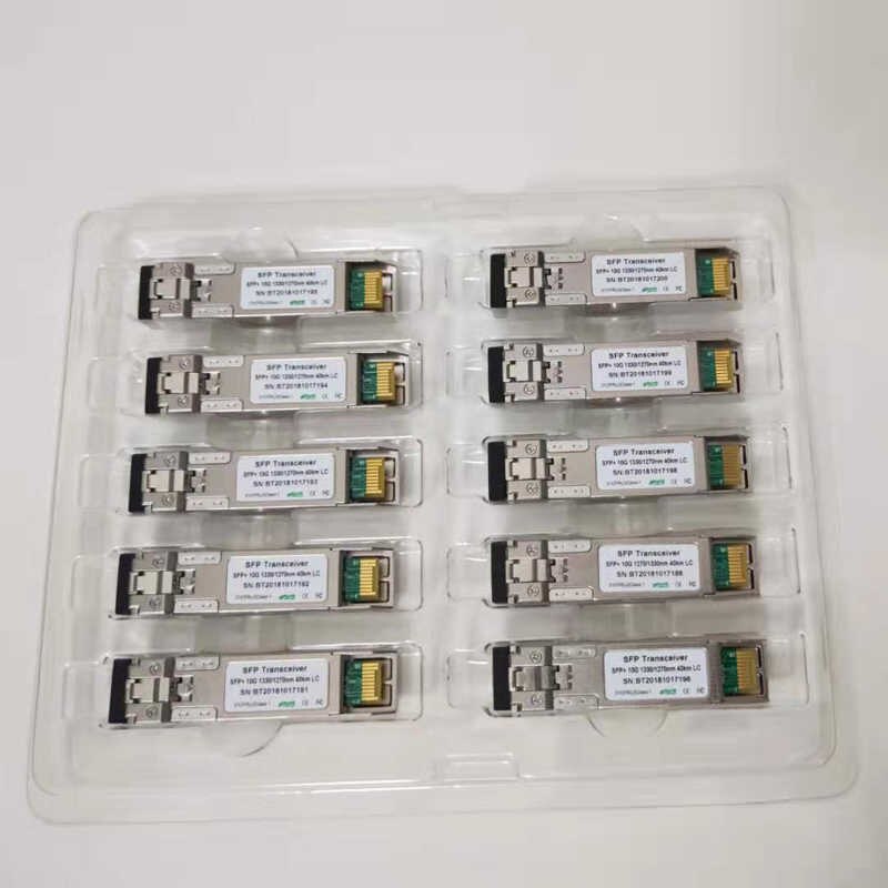 SFP+ Transceiver 10-pack 10Gb/s single mode LC BiDi 20km 1330/1270